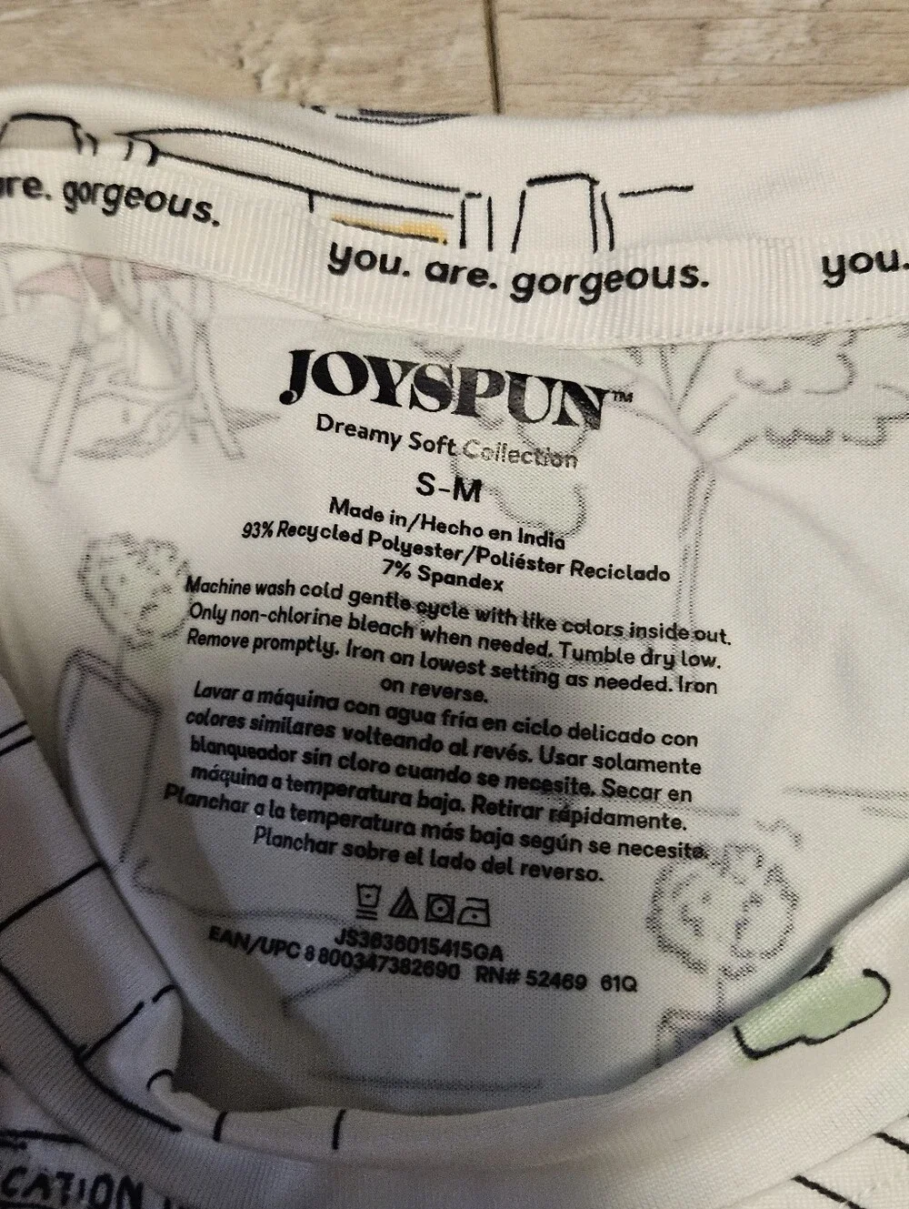 Lot of 2: NWT Joyspun Womens S-M Short Sleeve Sleepshirt Nightgown Lot